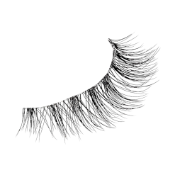 LuxMeStar The New Natural False Eyelashes – ‘Pearl Earring’ Style, 12mm, 4-Pair Reusable Lash Clusters